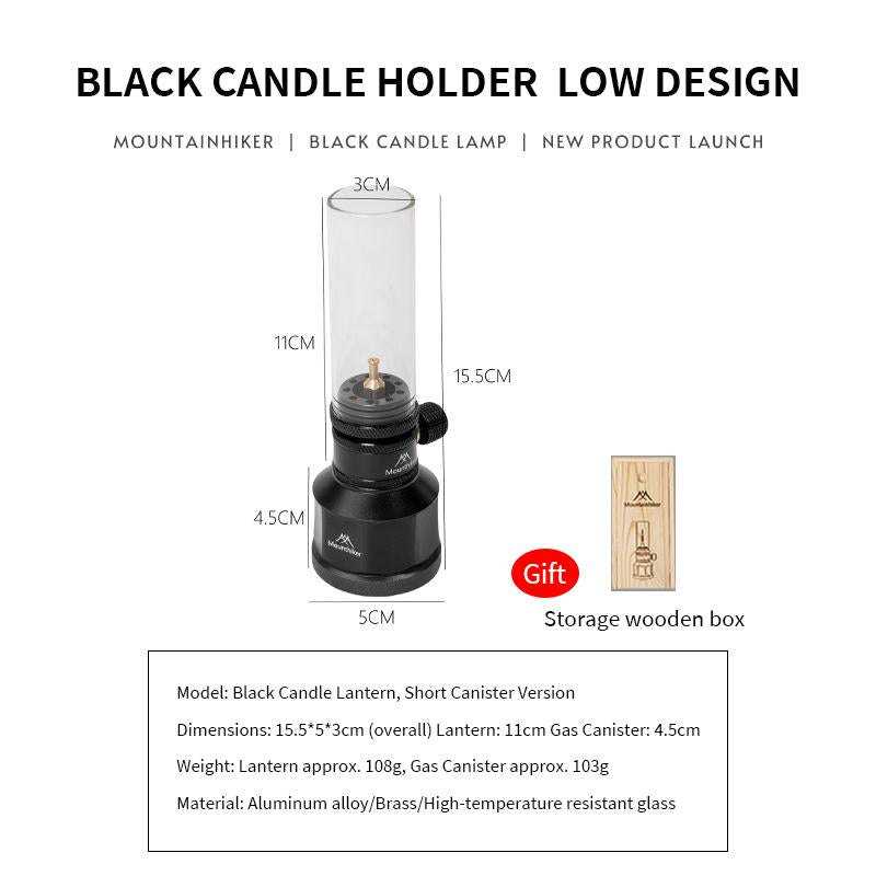 Vintage Outdoor Camping Ambient Light Set, Creative Modular Gas Lantern for Desktop and Bedside Decoration