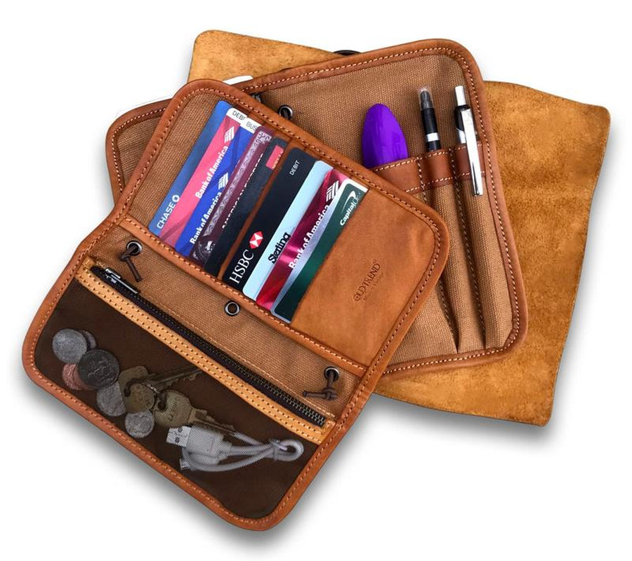 Old Trend Nomad Leather Organizer