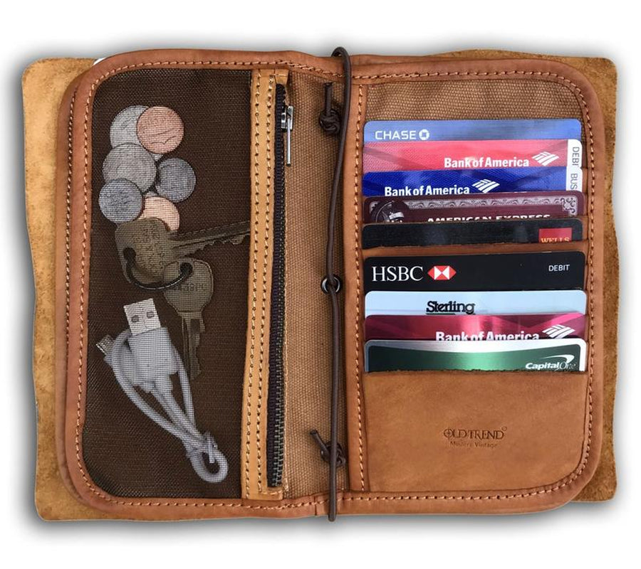 Old Trend Nomad Leather Organizer
