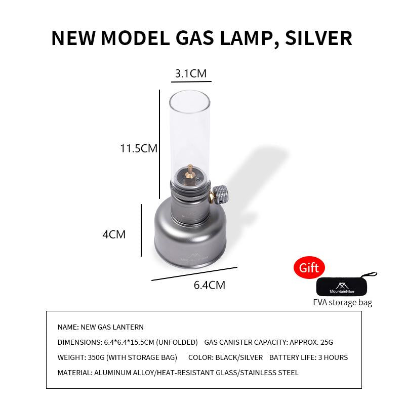 Vintage Outdoor Camping Ambient Light Set, Creative Modular Gas Lantern for Desktop and Bedside Decoration