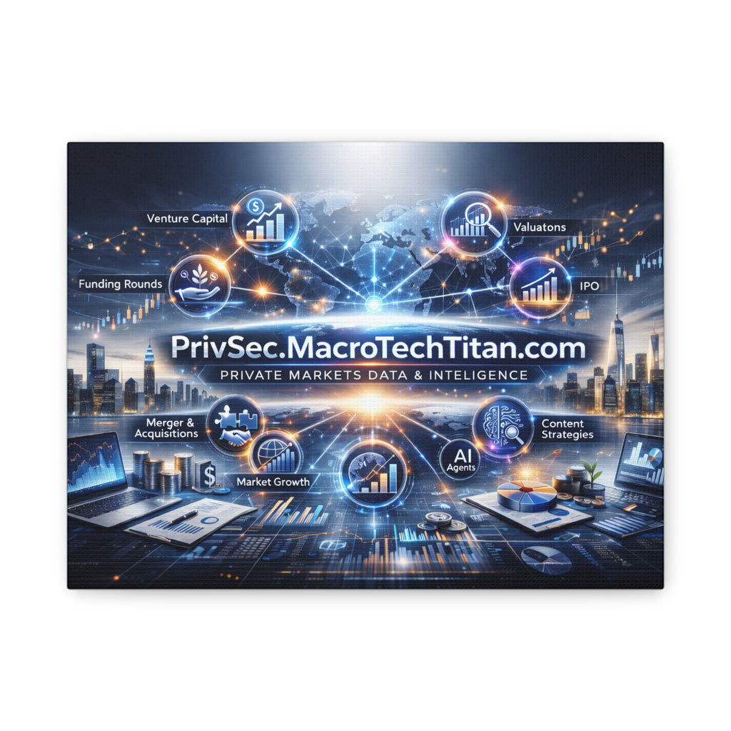 PrivSec Featured Image by Macro Tech Titan - Matte Canvas, Stretched, 1.25"