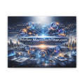 PrivSec Featured Image by Macro Tech Titan - Matte Canvas, Stretched, 1.25"
