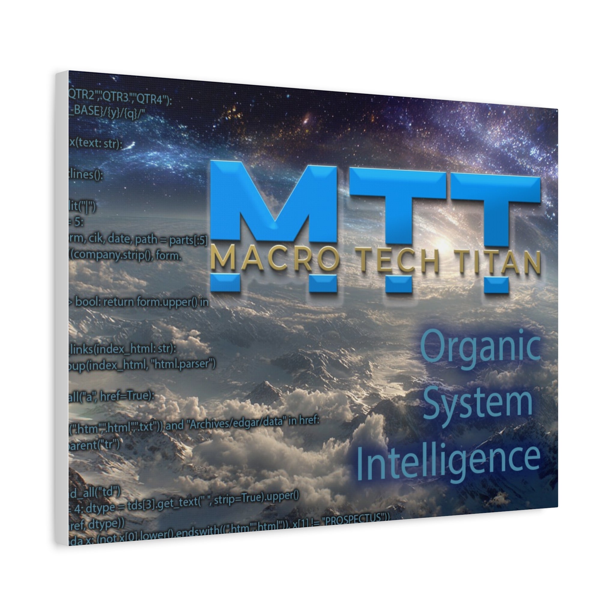 MTT - Creation - Organic System Intelligence Art