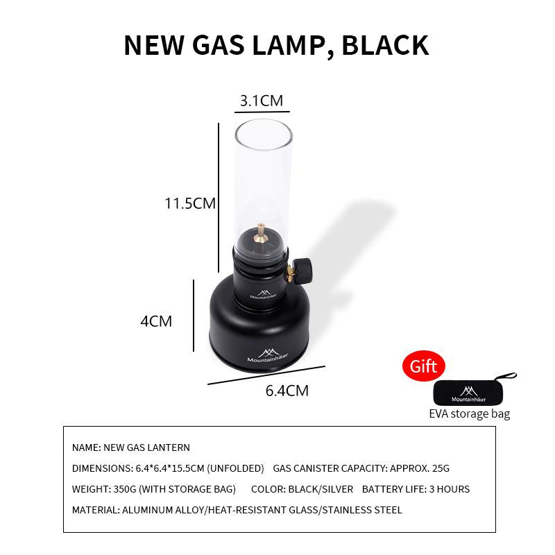 Vintage Outdoor Camping Ambient Light Set, Creative Modular Gas Lantern for Desktop and Bedside Decoration