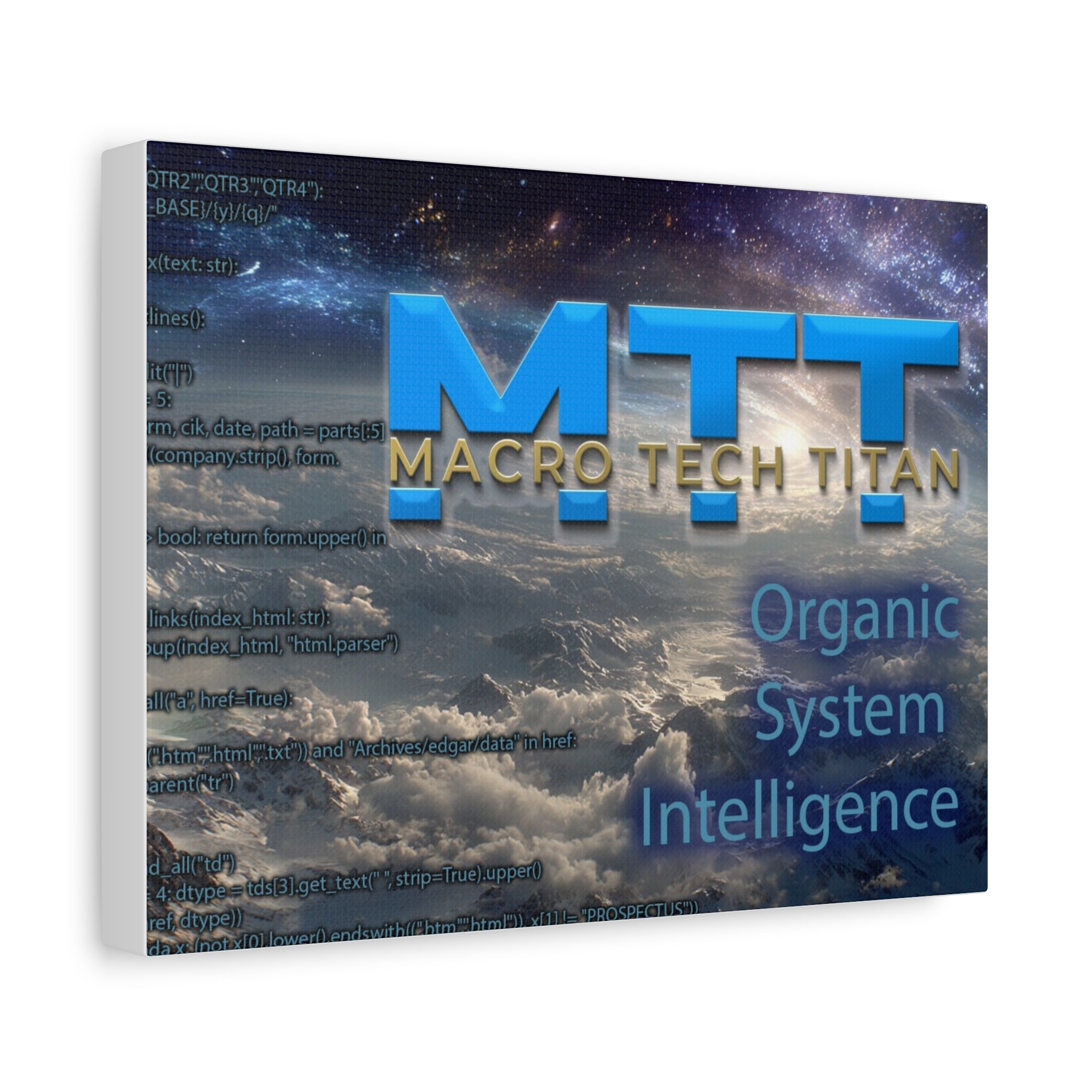 MTT - Creation - Organic System Intelligence Art