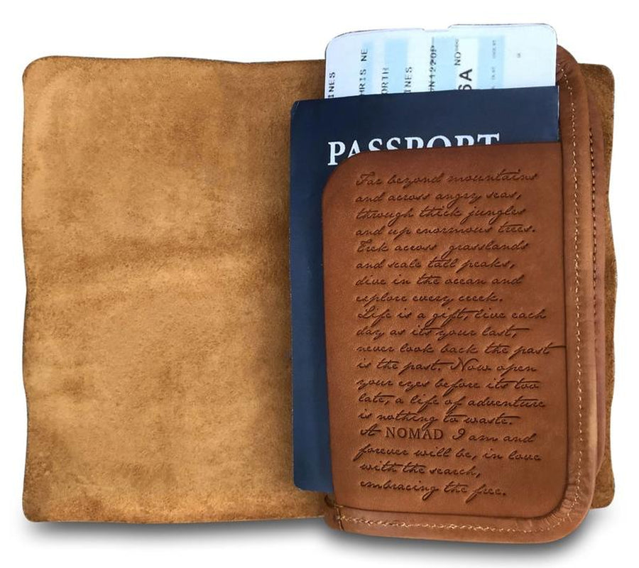 Old Trend Nomad Leather Organizer