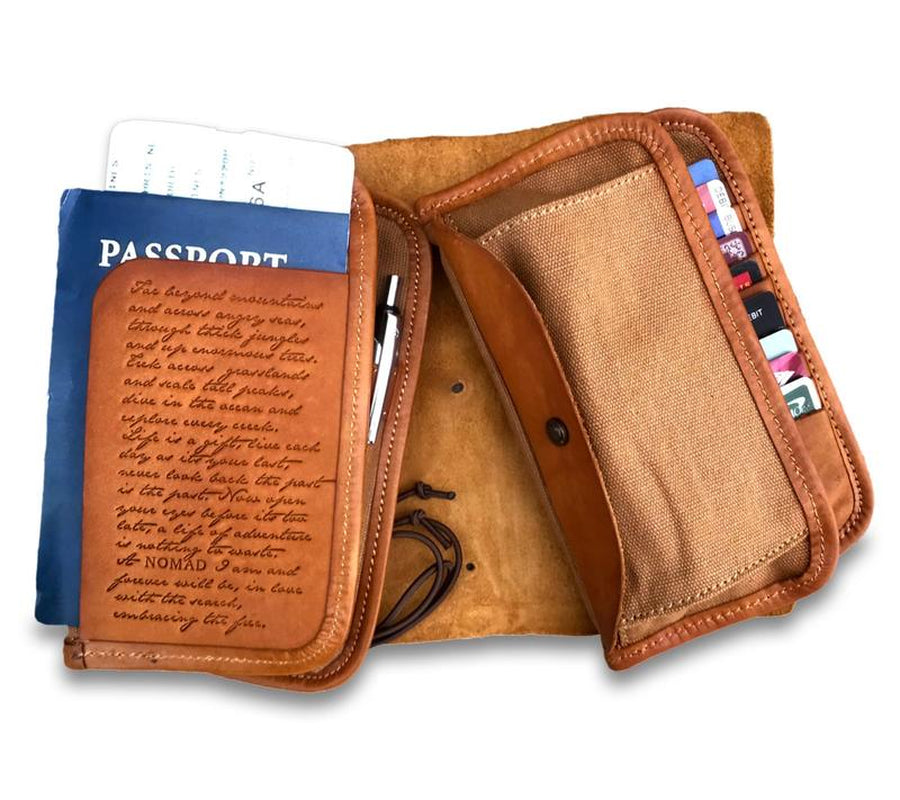 Old Trend Nomad Leather Organizer