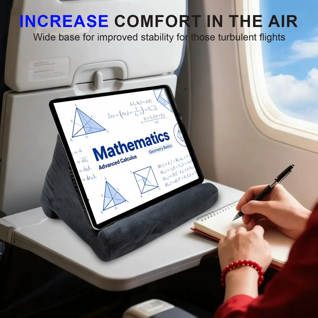 Sponge Pillow Tablet Stand Holder Pillow Pad Ultra Multi-Angle Soft Tablet Stand for Samsung Xiaomi Tablet Holder Reading Stand